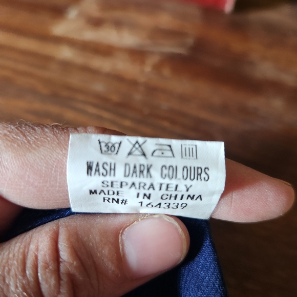 PEDAL & PUP Elegant Navy Blue Satiny Jumpsuit SIZE M - Picture 13 of 14